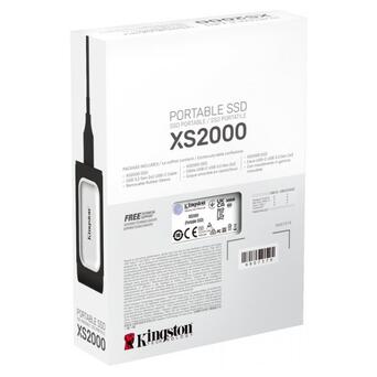 Накопичувач SSD Kingston USB 3.2 1TB (SXS2000/1000G) фото №7