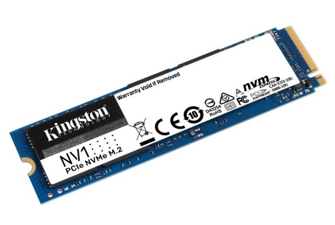 Накопичувач SSD 250GB M.2 NVMe Kingston NV1 M.2 2280 PCIe Gen3.0 x4 3D TLC (SNVS/250G) фото №2