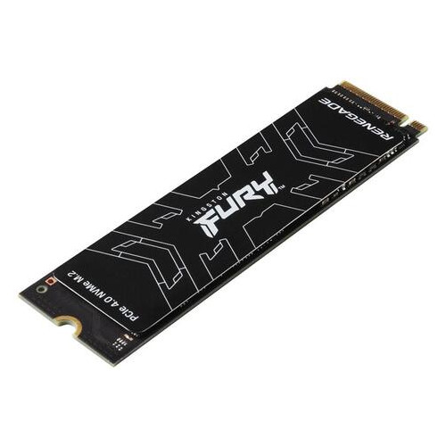 Накопичувач SSD 500GB Kingston Fury Renegade M.2 2280 PCIe 4.0 x4 NVMe 3D TLC (SFYRS/500G) фото №2