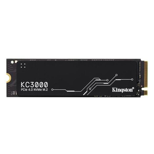 Накопичувач SSD 512GB Kingston KC3000 M.2 2280 PCIe 4.0 x4 NVMe 3D TLC (SKC3000S/512G) фото №1
