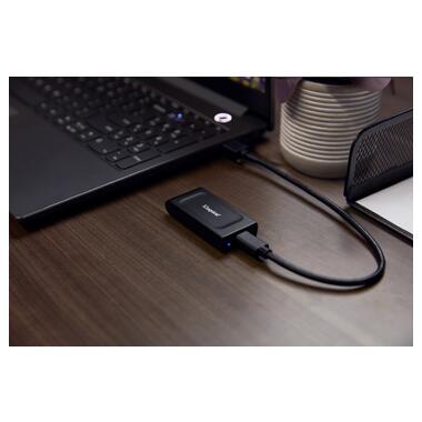 Накопичувач зовнішній SSD Portable USB 1.0ТB Kingston SXS1000 Black (SXS1000/1000G) фото №5