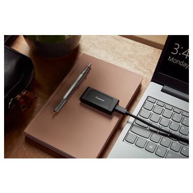 Накопичувач зовнішній SSD Portable USB 1.0ТB Kingston SXS1000 Black (SXS1000/1000G) фото №4