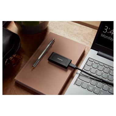 Накопичувач зовнішній SSD Portable USB 1.0ТB Kingston SXS1000 Black (SXS1000/1000G) фото №10