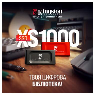 Накопичувач SSD USB Type-C 1TB XS1000 Kingston (SXS1000R/1000GA) фото №4