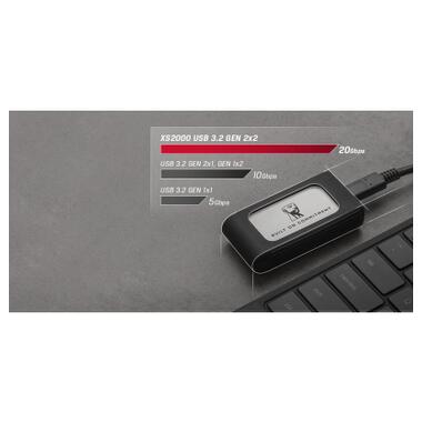 Накопичувач SSD USB Type-C 4TB XS2000 Kingston (SXS2000/4000GA) фото №6