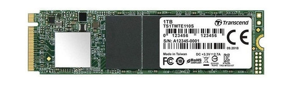 Накопичувач SSD Transcend 110S 2280 PCIe 3.0 x4 NVMe 1TB TS1TMTE110S фото №1