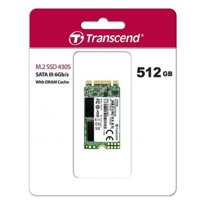 Накопичувач SSD M.2 2242 512GB Transcend (TS512GMTS430S) фото №3