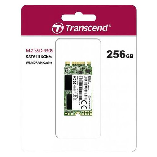Накопичувач SSD M.2 2242 256GB Transcend (TS256GMTS430S) фото №3