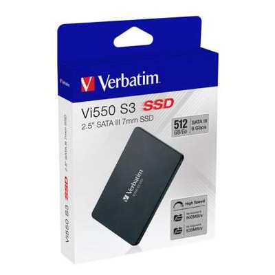 Накопичувач SSD 2.5 512GB Verbatim (49352) фото №6