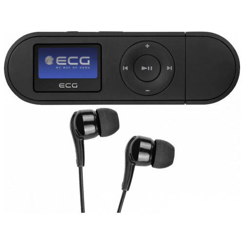 MP3 плеєр ECG PMP-20-4GB-Black фото №1