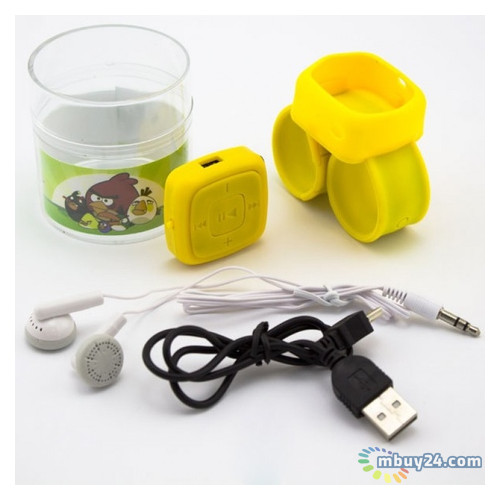 Плеер MP3 SPS 003 с браслетом Желтый фото №2
