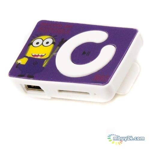 Плеер MP3 SPS Minion Фиолетовый фото №1
