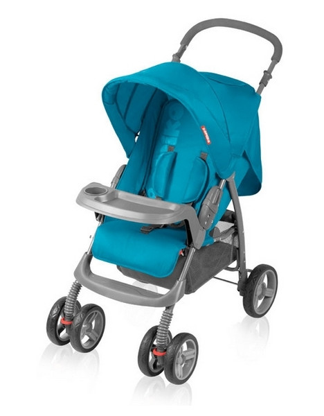 Прогулочная коляска Baby Design Bomiko Model L голубой фото №1