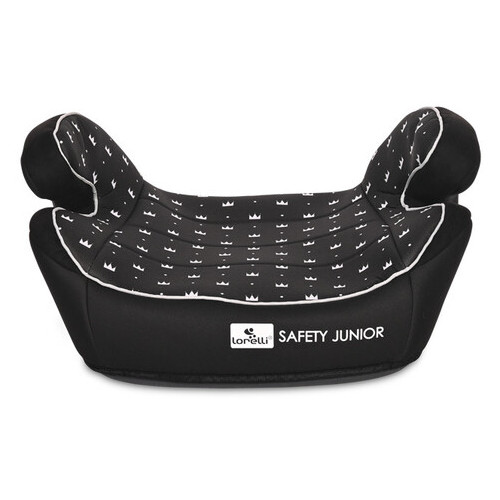 Автокресло Bertoni/Lorelli Safety Junior Fix 15-36 кг Black Crown (СЕЙФЕТИ ЮНІОР чорна ворона) фото №2