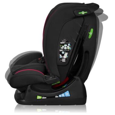 Автокресло Lionelo Aart I-Size Black Carbon Red (LO-AART I-SIZE BLACK CARBON RED) фото №7
