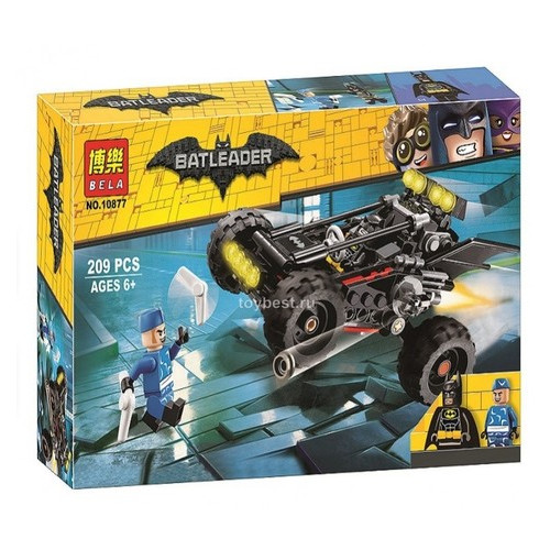 Конструктор Huada Toys Bela 10877 Batman Пустельний баггі Бетмена 209 деталей 10877 фото №1