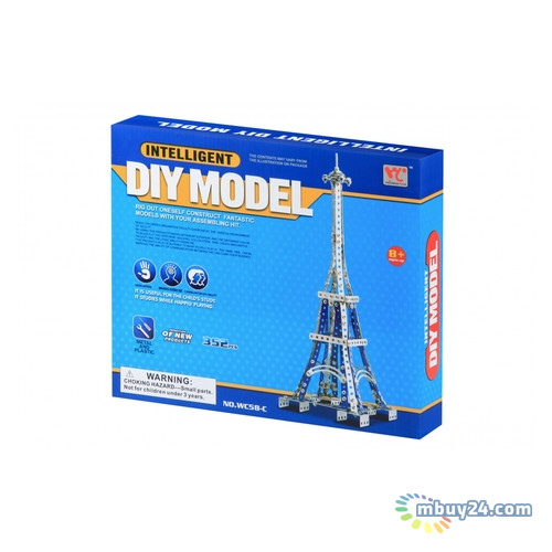 Конструктор Same Toy Inteligent DIY Model Ейфелева вежа 352 елементів (WC58CUt) фото №3