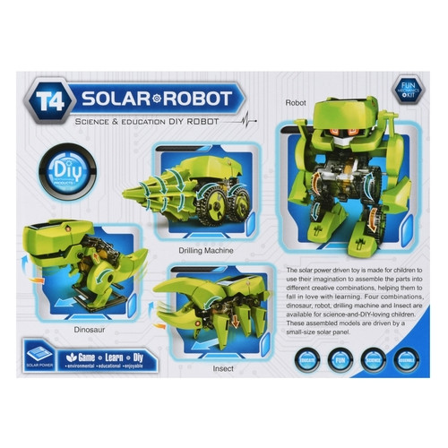 Робот-конструктор Same Toy Динобот 4 в 1 на сонячній батареї (2125UT) фото №4