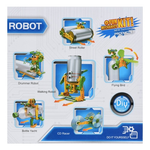 Робот-конструктор Same Toy Екобот 6 в 1 на сонячній батареї (2127UT) фото №5