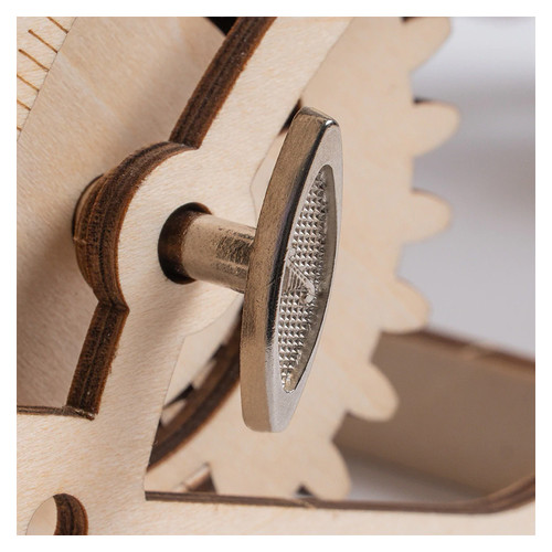Дитячий дерев'яний 3D конструктор Robotime LK501 Годинник з маятником (5846-19366) фото №5