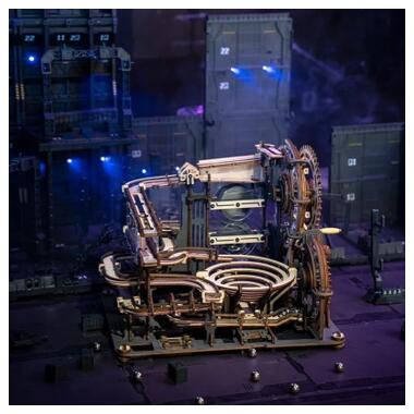 Конструктор Robotime Rokr деревянный 3D Мраморный ночной город (LGA01) фото №8