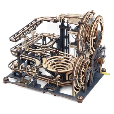 Конструктор Robotime Rokr деревянный 3D Мраморный ночной город (LGA01) фото №1