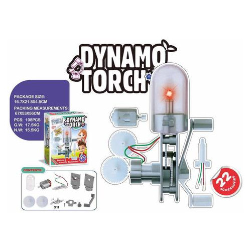 Конструктор Smart Toy Динамо-фонарь 00-03263 (RT017501) фото №1