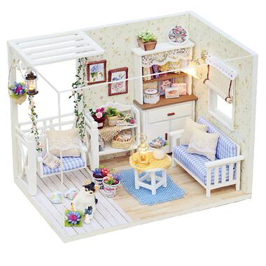 Ляльковий будинок конструктор DIY Cute Room 3013 Kitten Diary фото №1