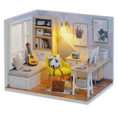 Ляльковий будинок конструктор DIY Cute Room QT-007 Sunshine Study Room фото №1
