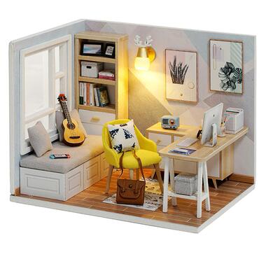 Ляльковий будинок конструктор DIY Cute Room QT-007 Sunshine Study Room фото №2