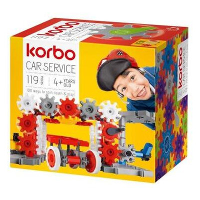 Конструктор Korbo Car service 119 деталей (65910) фото №1