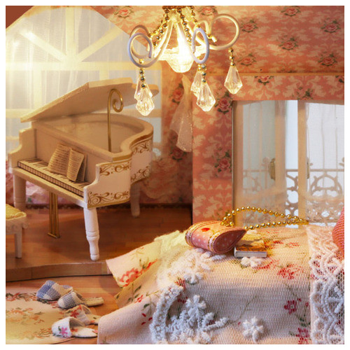 Ляльковий будинок конструктор DIY Cute Room A-033-B Princess Cottage фото №5