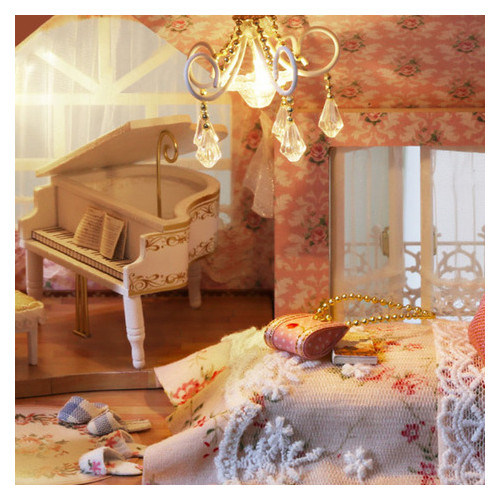 Ляльковий будинок конструктор DIY Cute Room A-033-B Princess Cottage фото №6