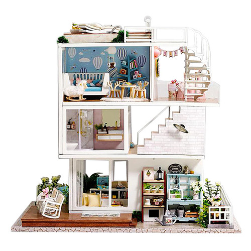 Кукольный дом конструктор DIY Cute Room A-077-B (6594-22454)