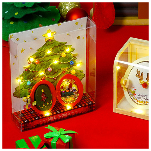 Конструктор DIY Cute Room R-007 Sweet Christmas micromir в горісі фото №3