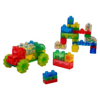 Детский сенсорный конструктор Машинка врум-врум! Jelly Blox 931694J 30 деталей  фото №2