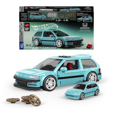 Конструктор Mattel Brick Shop Speed Honda Custom 90 Civic EF (JHF62) фото №4