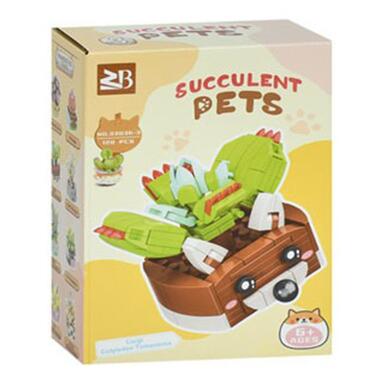 Детский конструктор Цветы в вазе 33036-3 120 деталей  фото №1