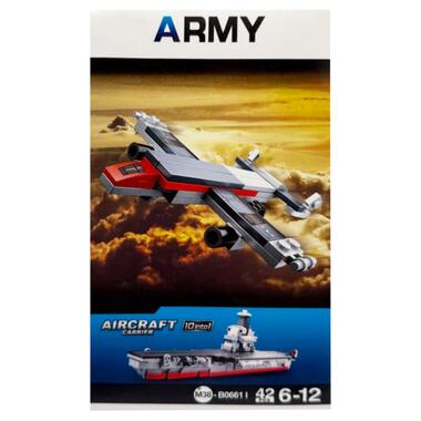 Детский конструктор Aircraft carrier M38-B0661-9 42 детали  фото №1