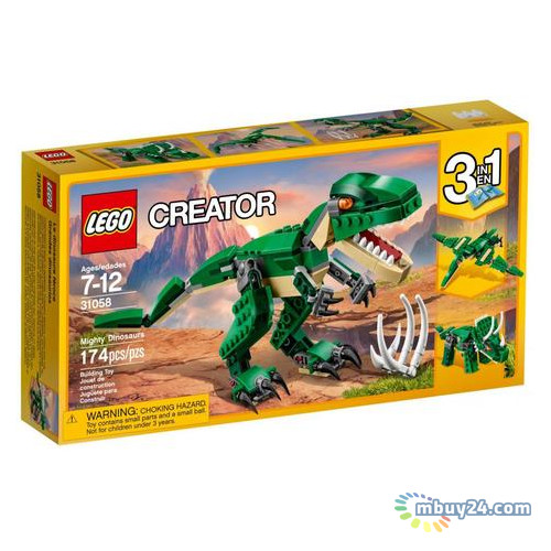 Lego Creator Жахливий динозавр (31058) фото №1