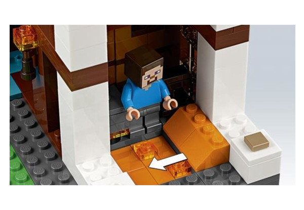 Конструктор Lego Minecraft База на водопаде (21134) фото №4