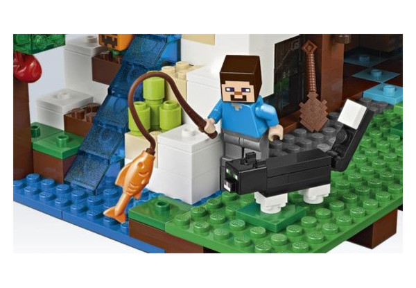 Конструктор Lego Minecraft База на водопаде (21134) фото №6