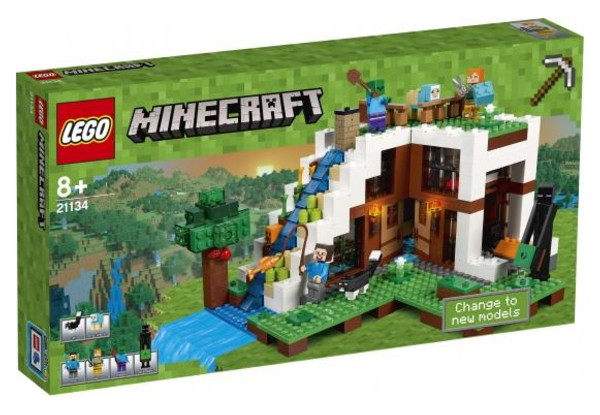 Конструктор Lego Minecraft База на водопаде (21134) фото №7