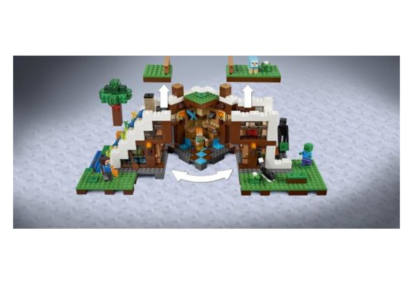 Конструктор Lego Minecraft База на водопаде (21134) фото №3