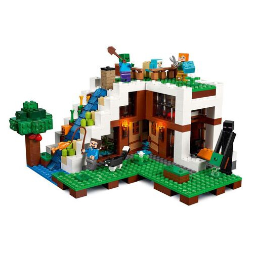 Конструктор Lego Minecraft База на водопаде (21134) фото №1