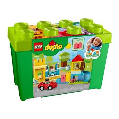 Конструктор LEGO DUPLO Classic Велика коробка з кубиками 85 деталей (10914) фото №3