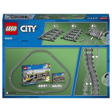 Конструктор LEGO City Рейки (60205) фото №11