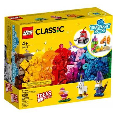 Конструктор Lego Classic Прозорі кубики для творчості 500 деталей (11013) фото №1