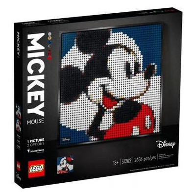 Конструктор LEGO Art Дісневський Міккі Маус 2658 деталей (31202) фото №1