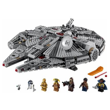 Конструктор Lego Star Wars Сокіл Тисячоліття 1351 деталь (75257) фото №2